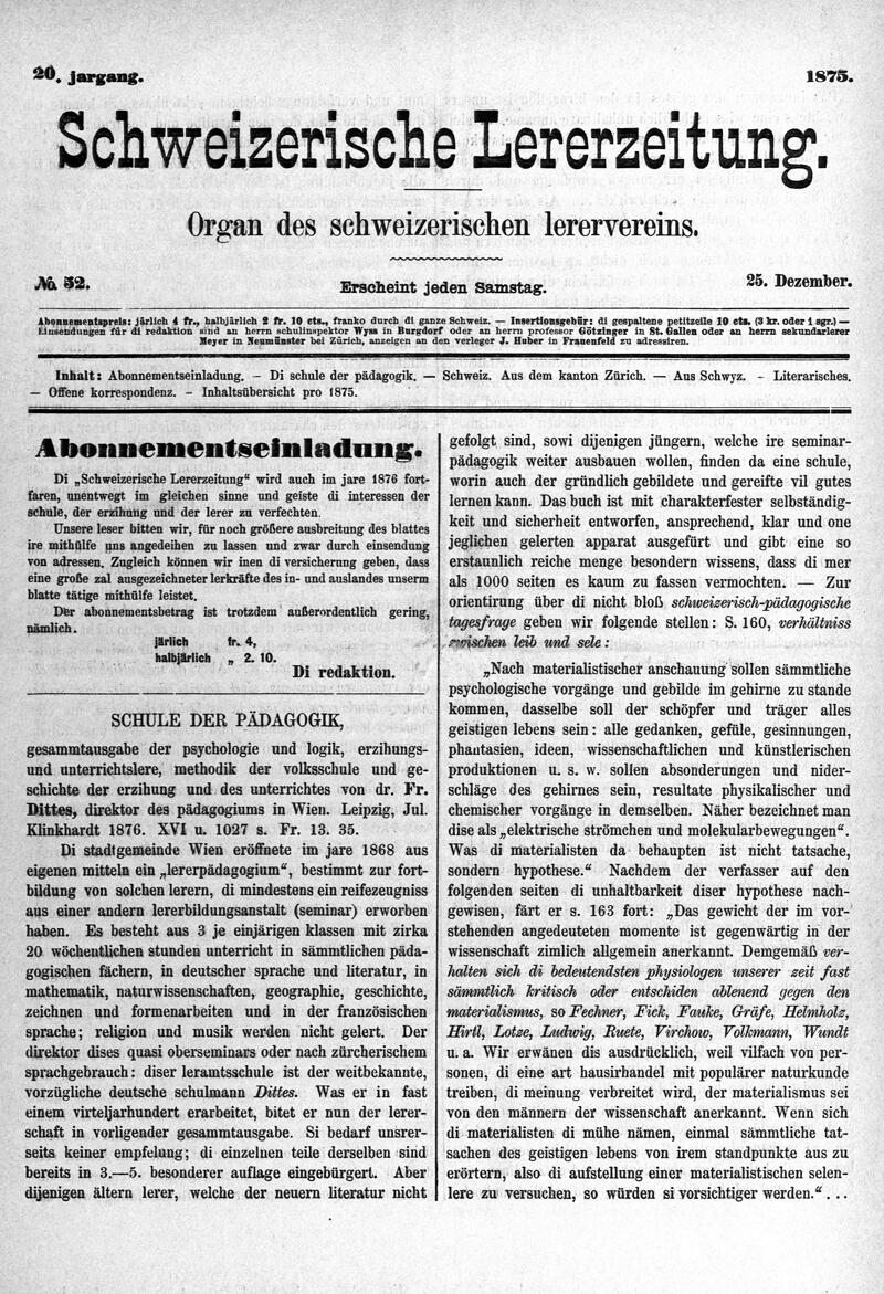 Buchumschlag - Heft 52