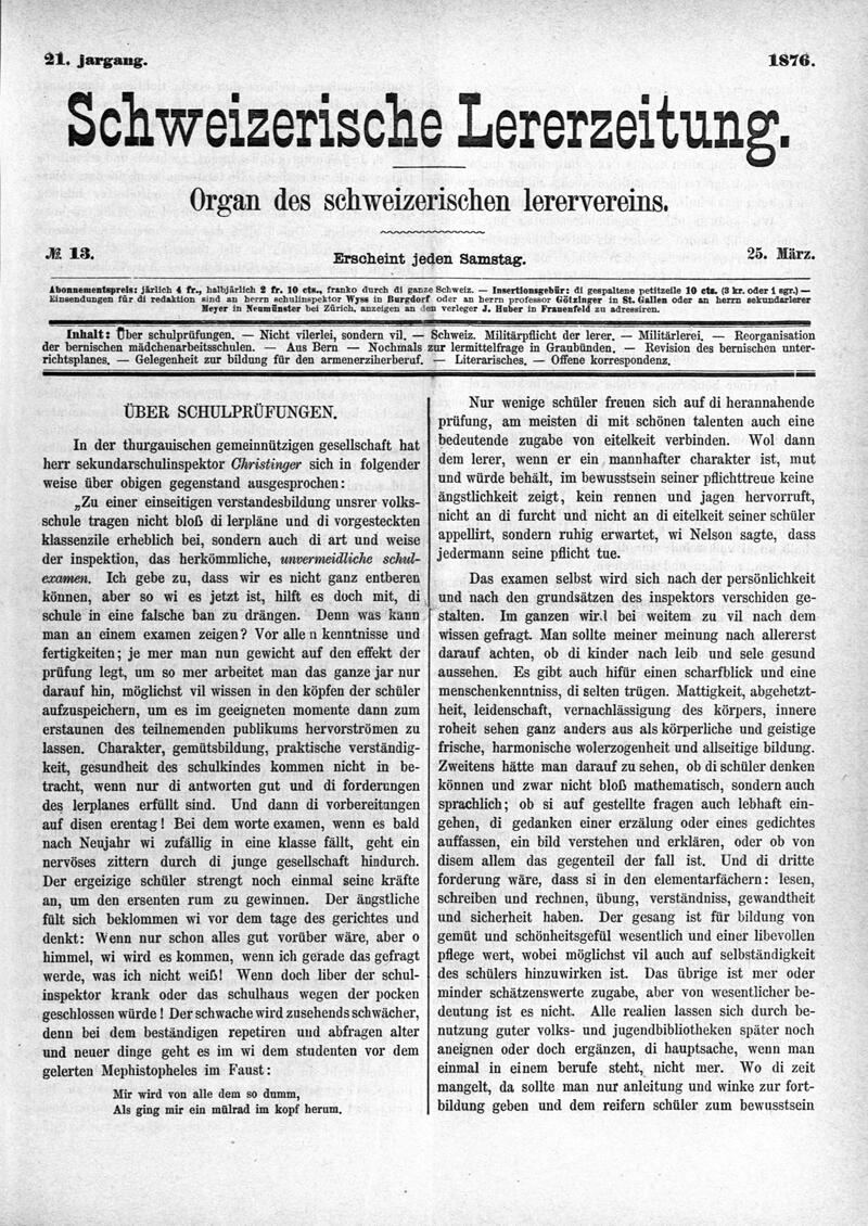 Buchumschlag - Heft 13