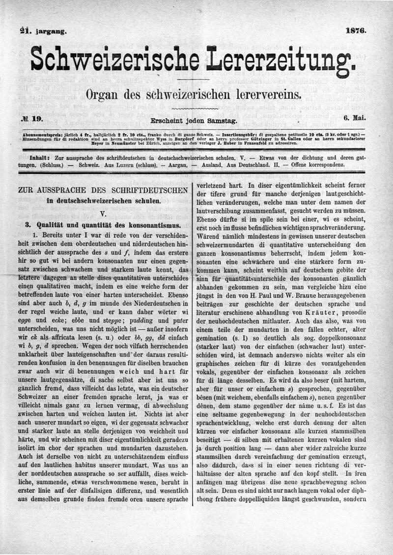 Buchumschlag - Heft 19