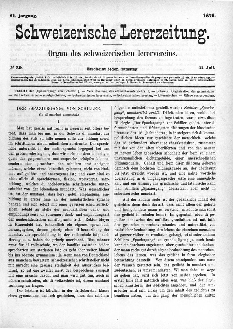 Buchumschlag - Heft 30