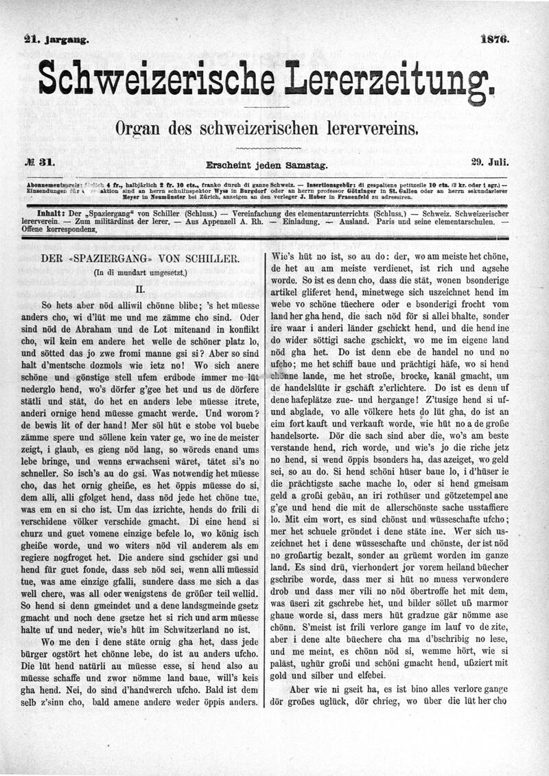 Buchumschlag - Heft 31