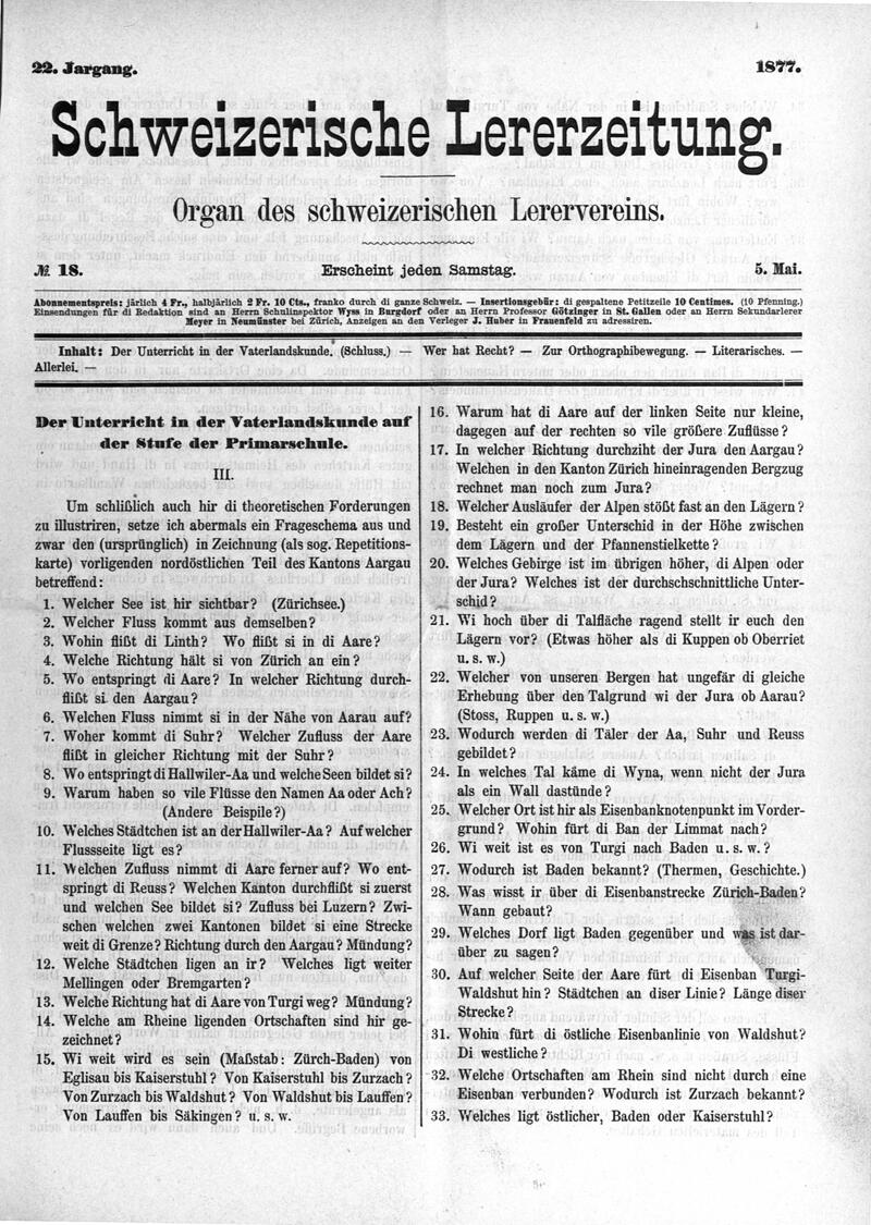 Buchumschlag - Heft 18