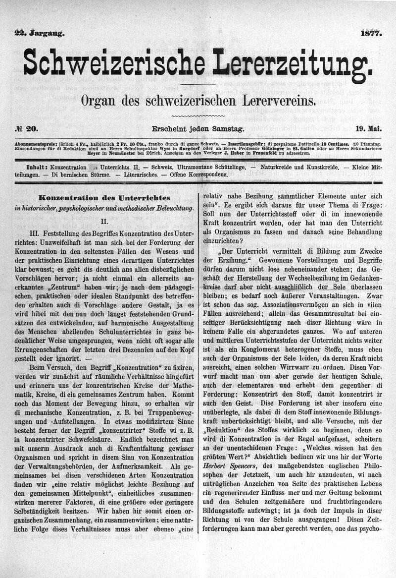 Buchumschlag - Heft 20