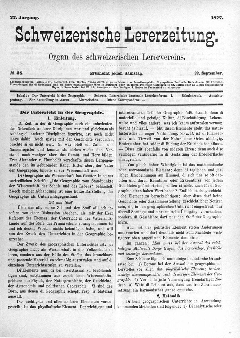 Buchumschlag - Heft 38