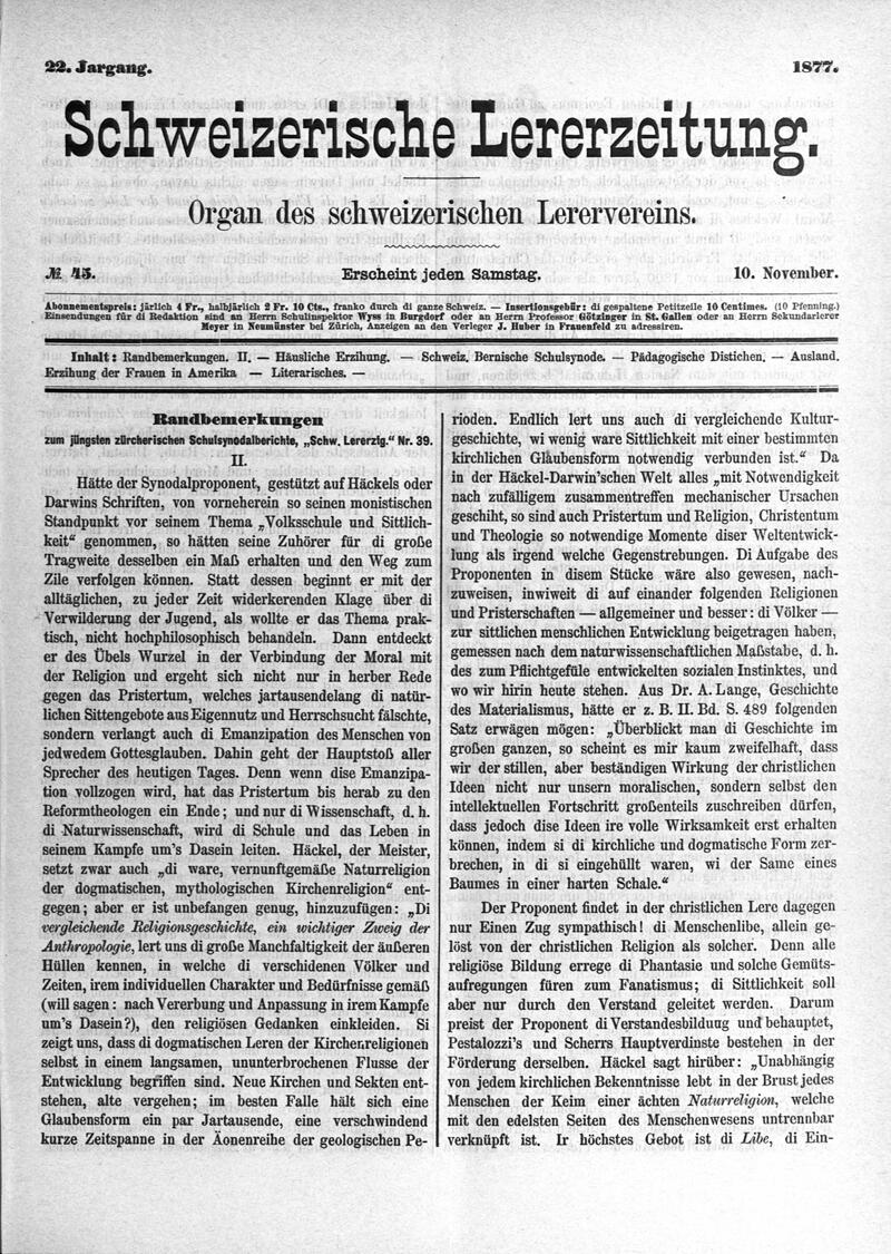 Buchumschlag - Heft 45