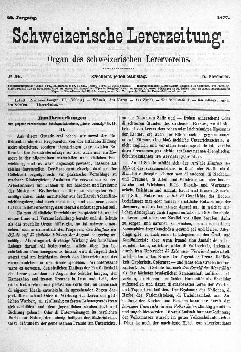 Buchumschlag - Heft 46