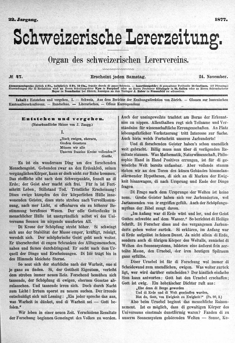 Buchumschlag - Heft 47