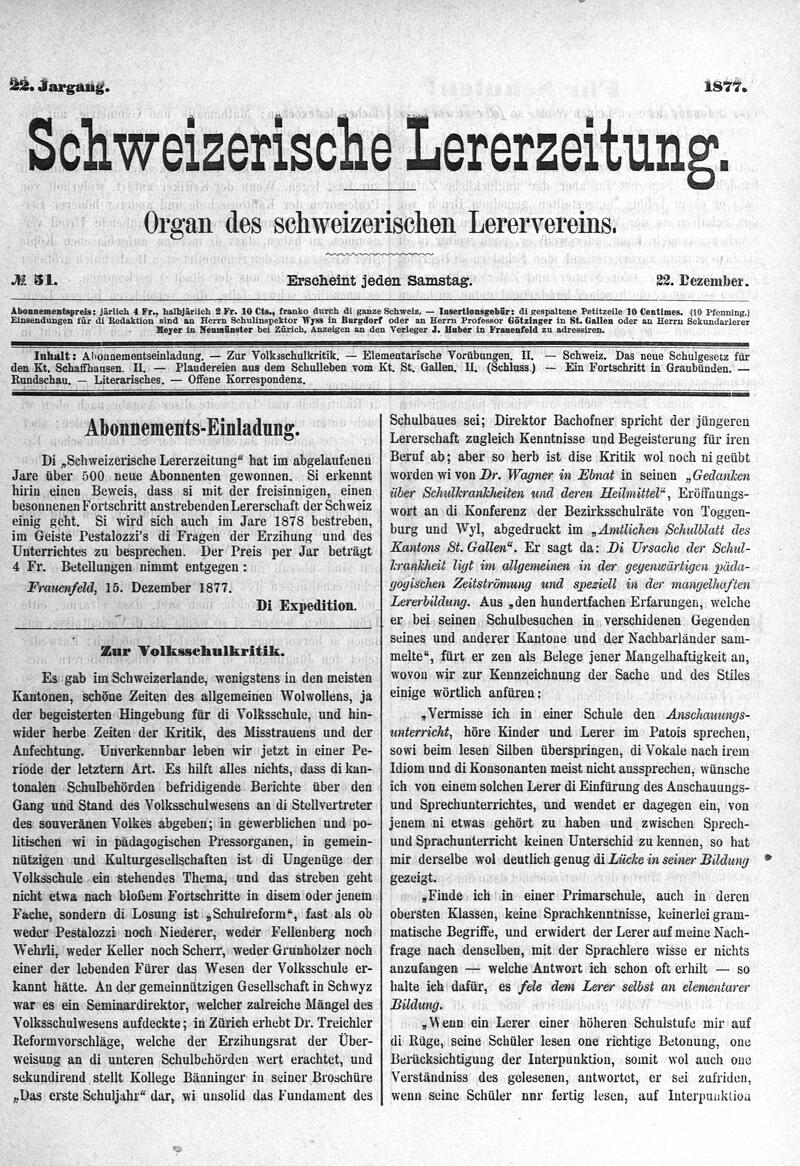 Buchumschlag - Heft 51