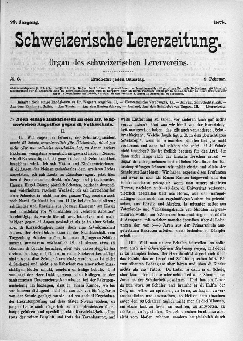 Buchumschlag - Heft 6