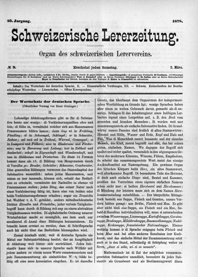 Buchumschlag - Heft 9