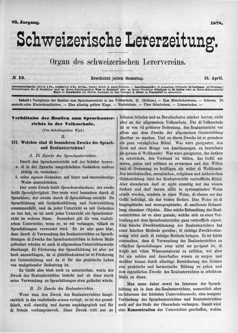 Buchumschlag - Heft 15