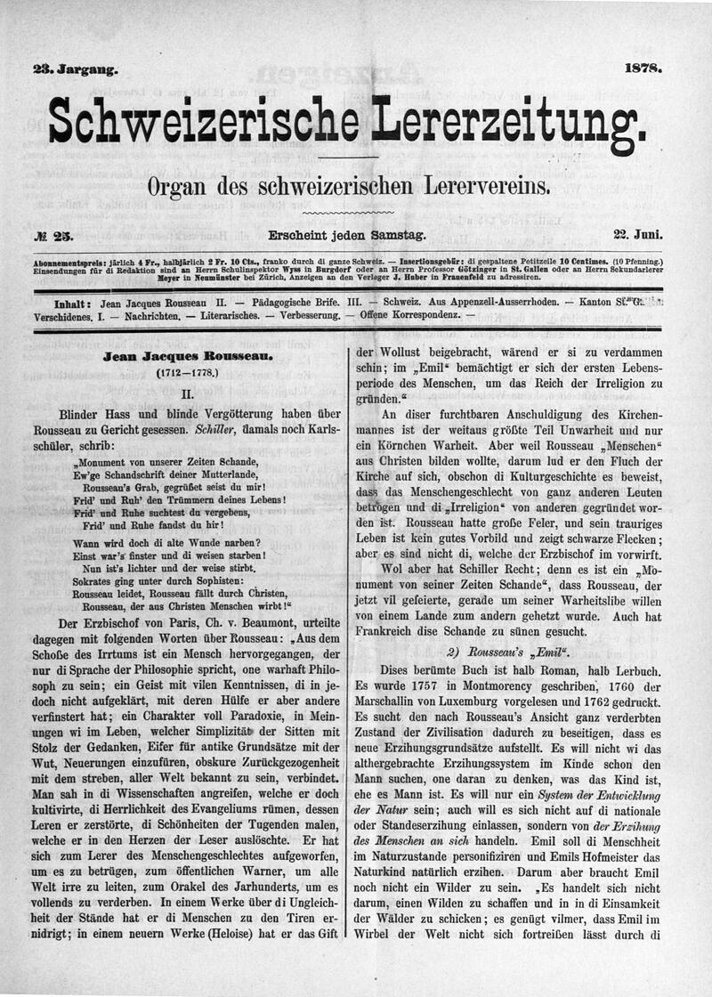 Buchumschlag - Heft 25