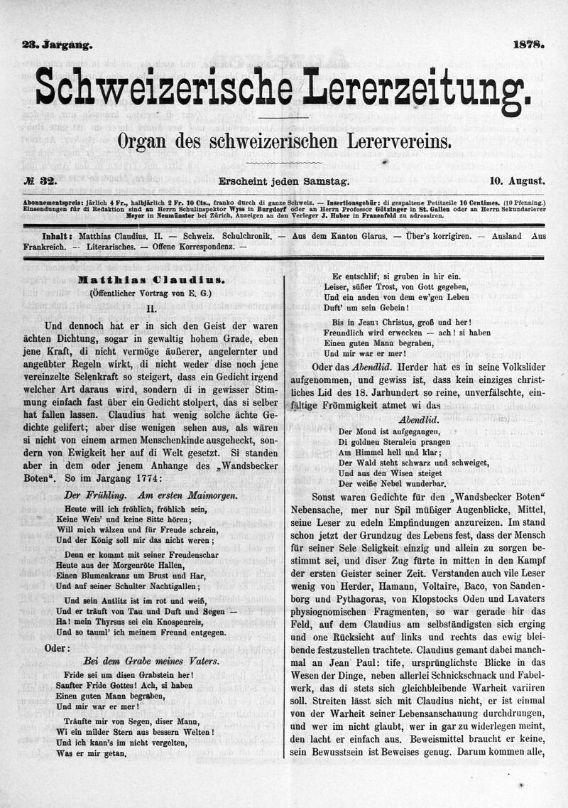 Buchumschlag - Heft 32