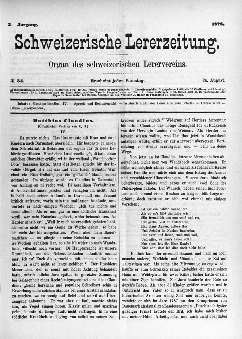 Buchumschlag - Heft 34