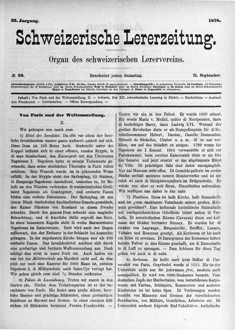 Buchumschlag - Heft 38