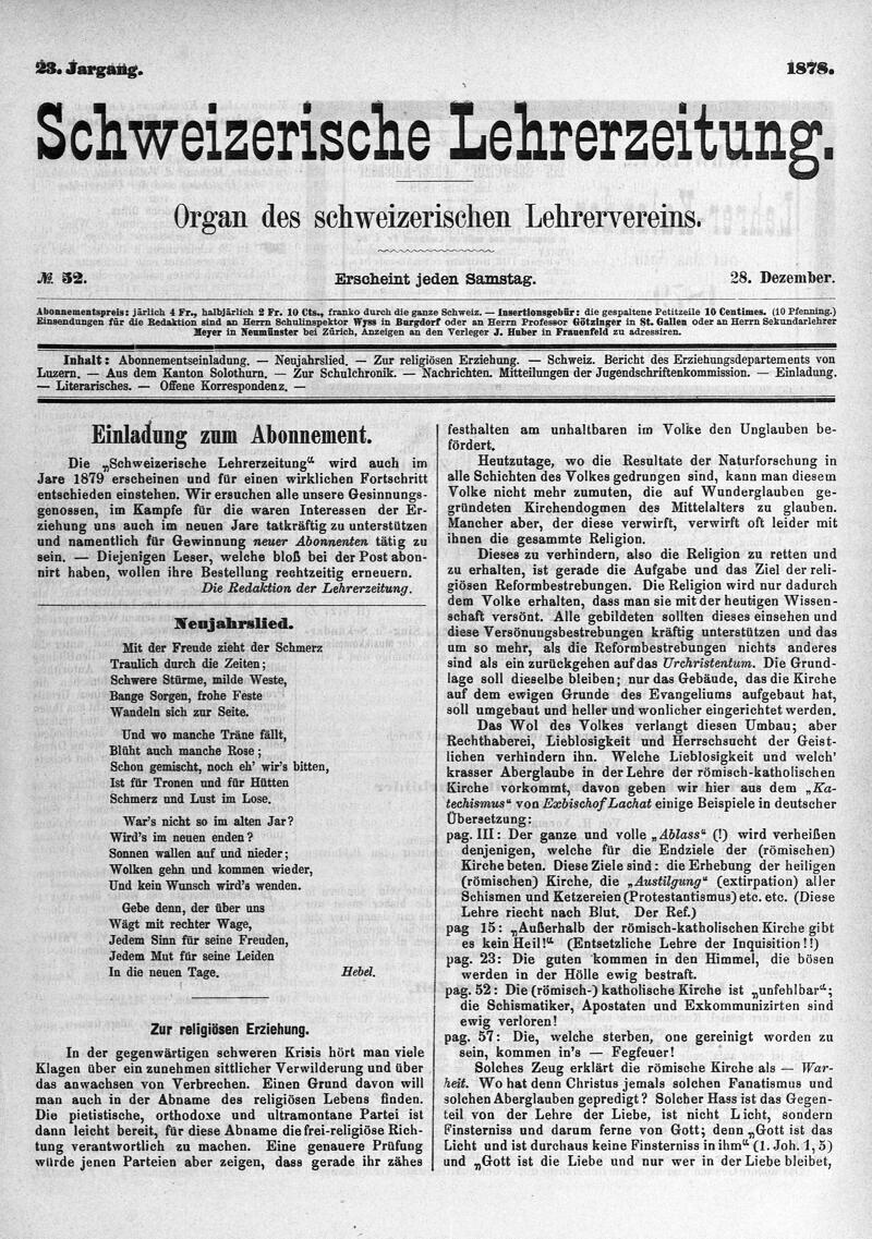 Buchumschlag - Heft 52