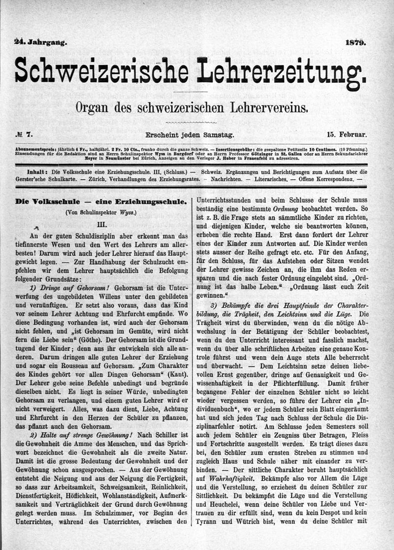 Buchumschlag - Heft 7