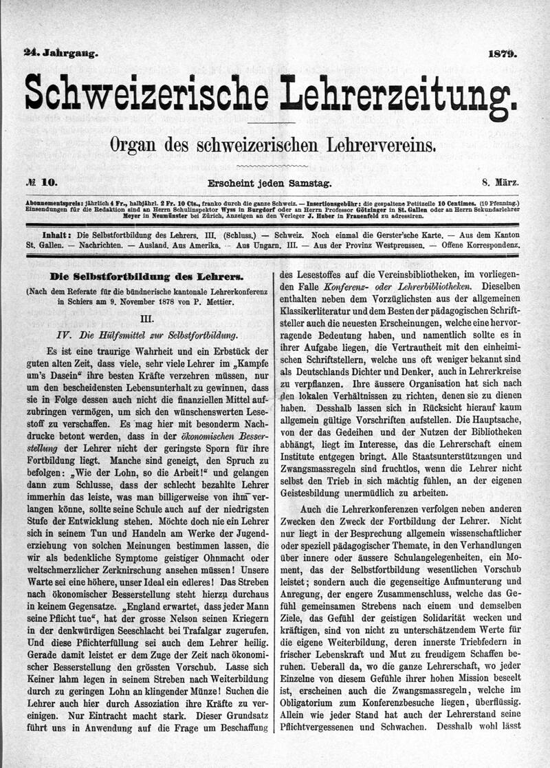 Buchumschlag - Heft 10