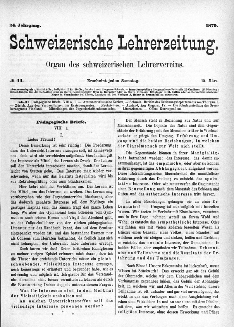 Buchumschlag - Heft 11