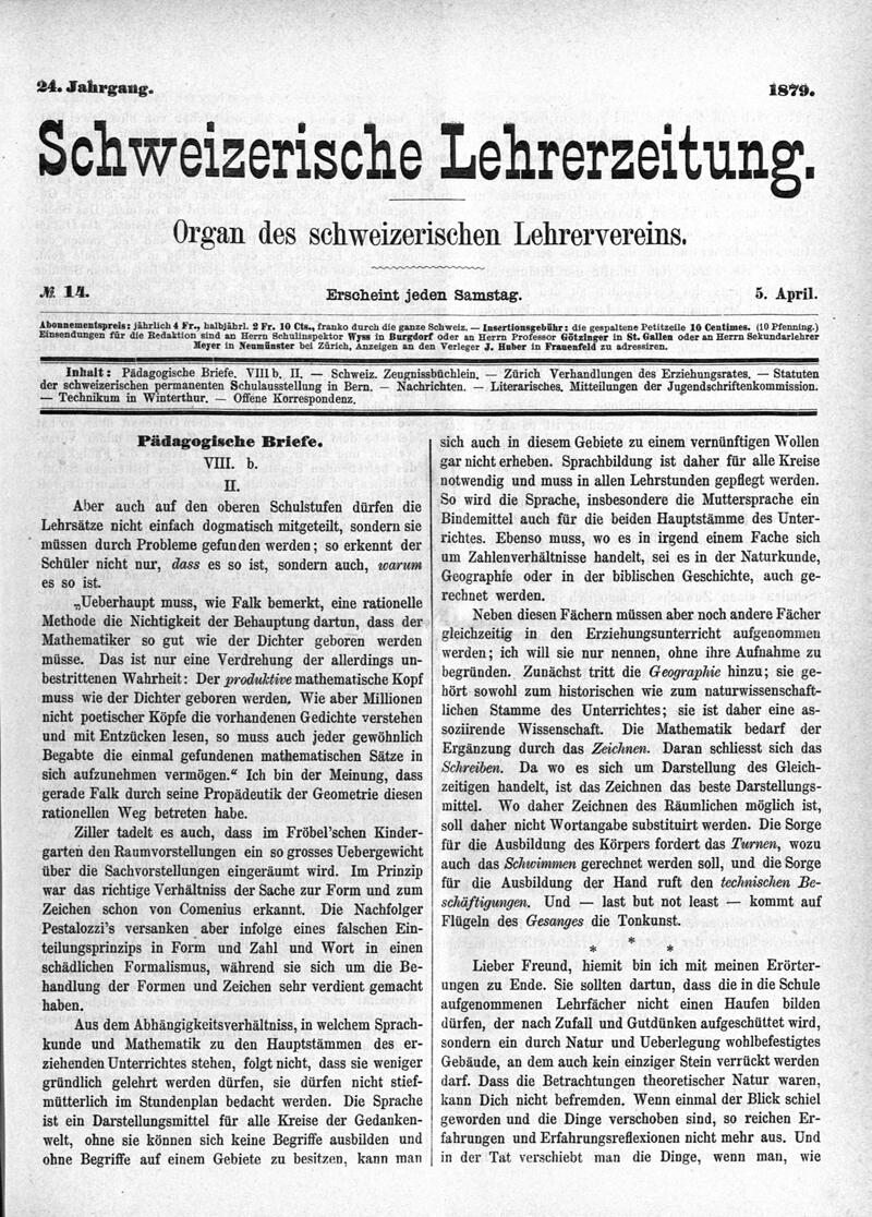 Buchumschlag - Heft 14