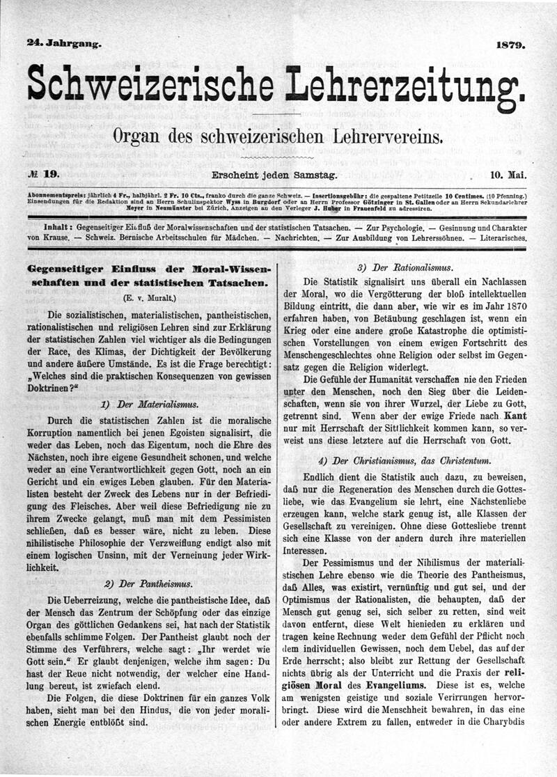 Buchumschlag - Heft 19