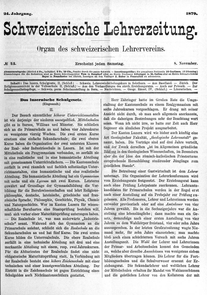 Buchumschlag - Heft 45