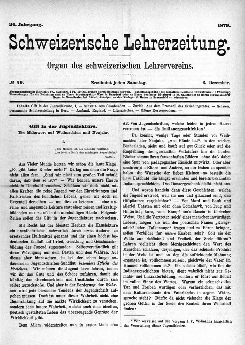 Buchumschlag - Heft 49
