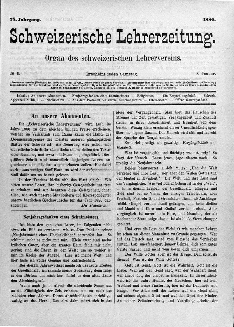 Buchumschlag - Heft 1