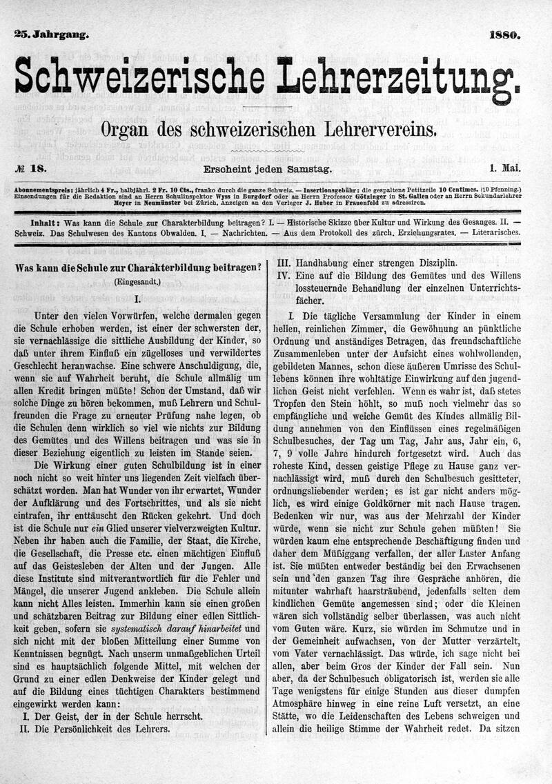 Buchumschlag - Heft 18