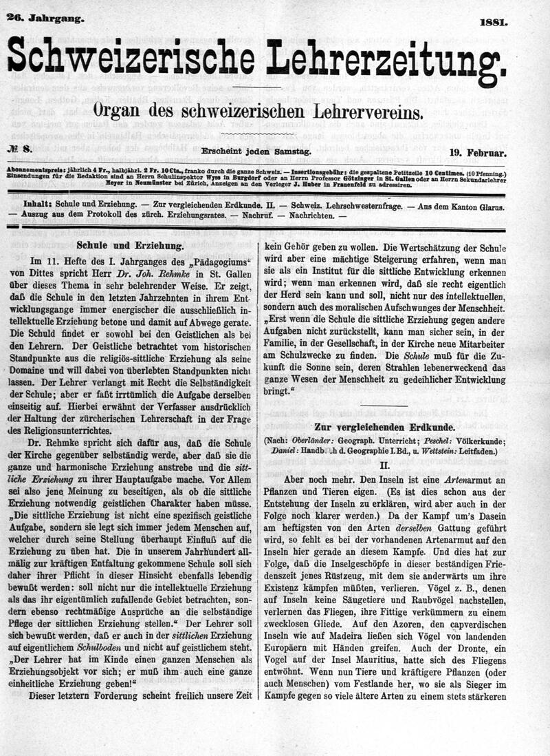 Buchumschlag - Heft 8