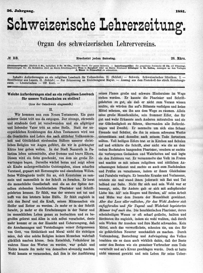 Buchumschlag - Heft 13