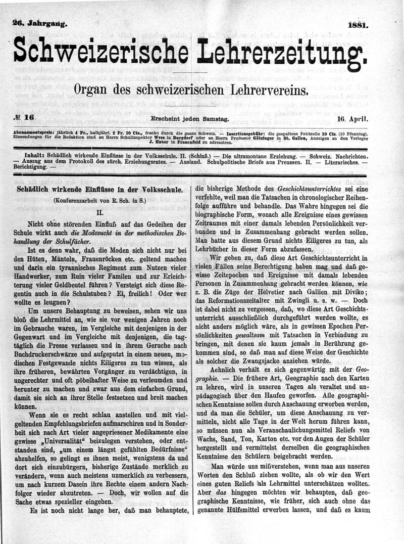 Buchumschlag - Heft 16