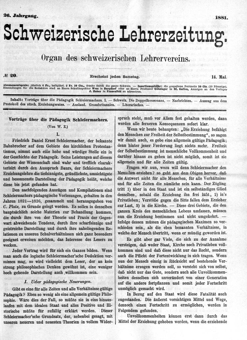 Buchumschlag - Heft 20