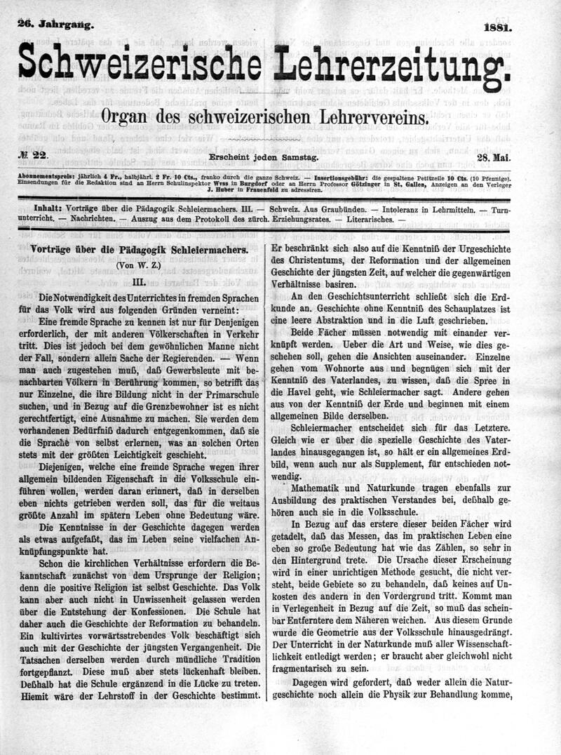Buchumschlag - Heft 22
