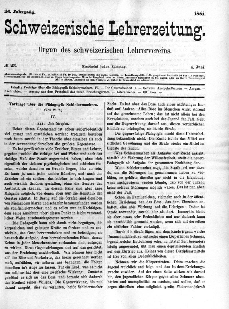 Buchumschlag - Heft 23