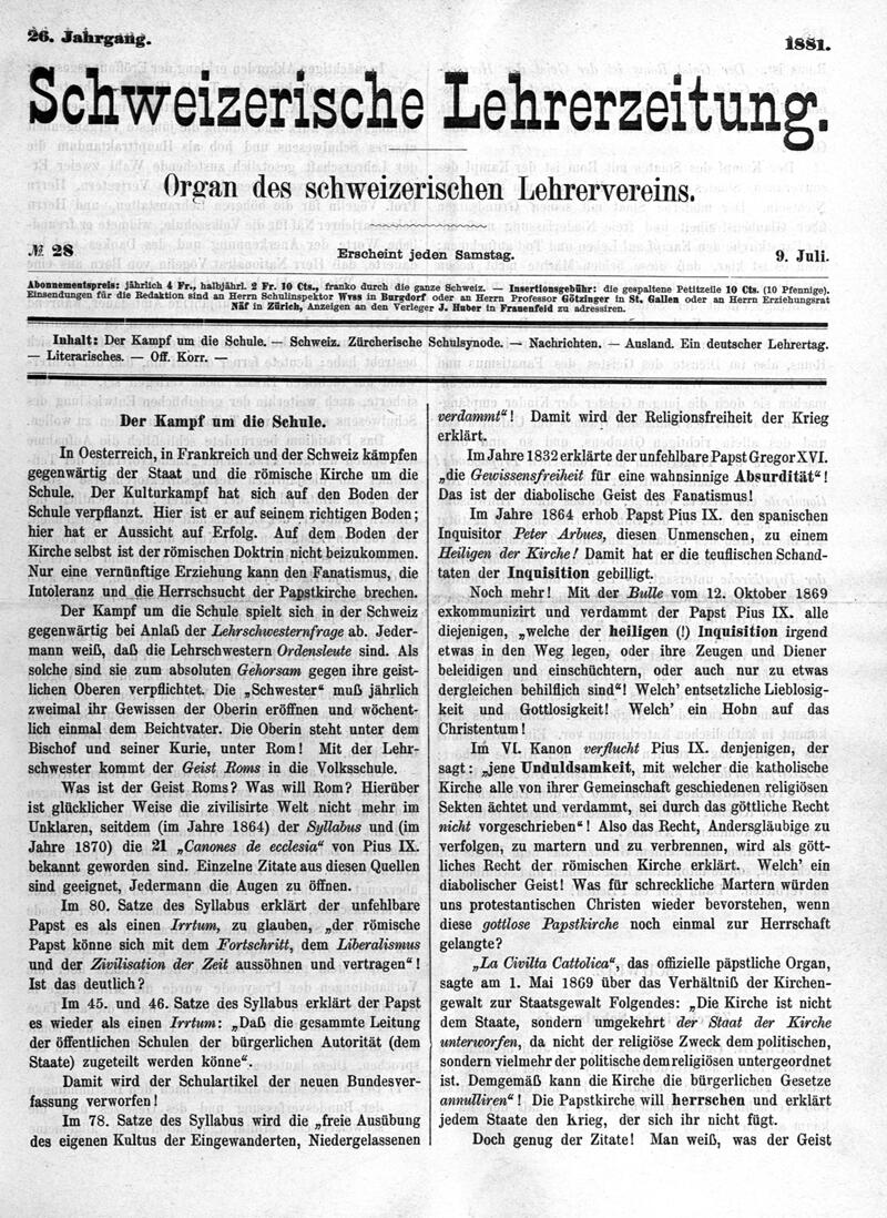 Buchumschlag - Heft 28