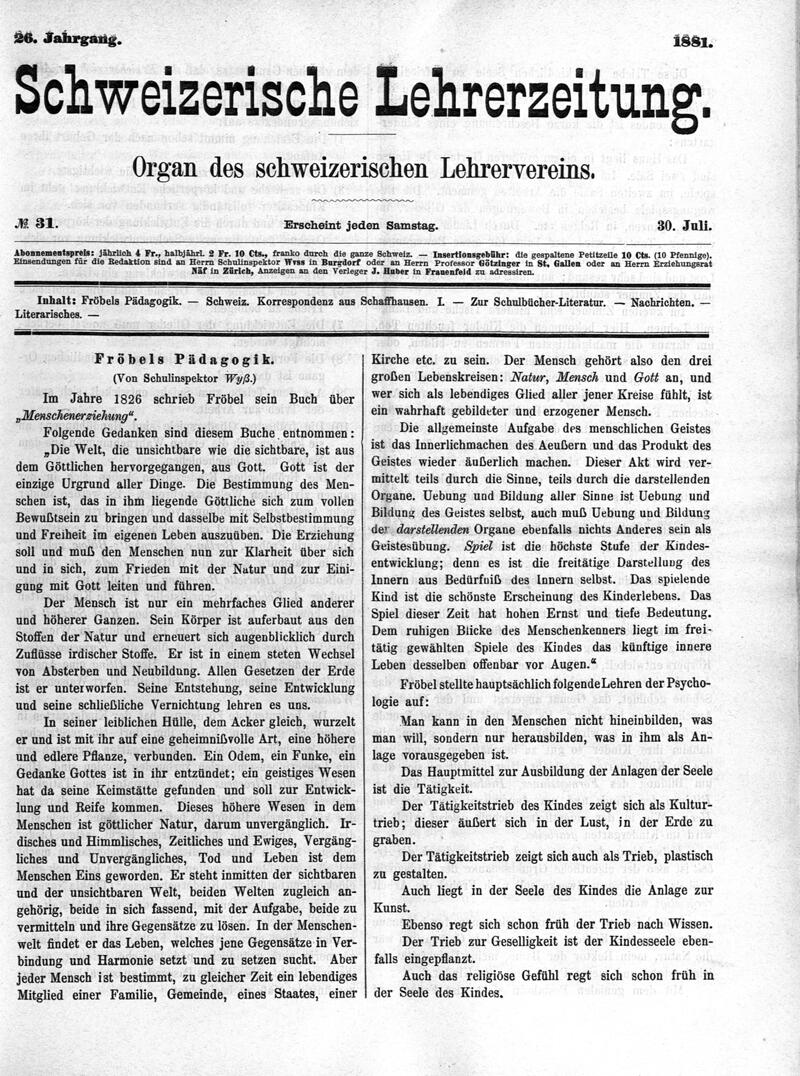 Buchumschlag - Heft 31