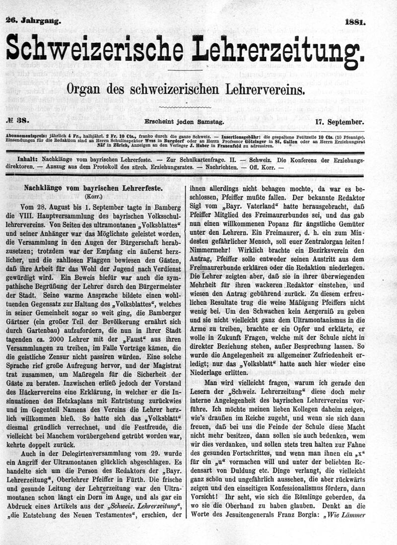 Buchumschlag - Heft 38