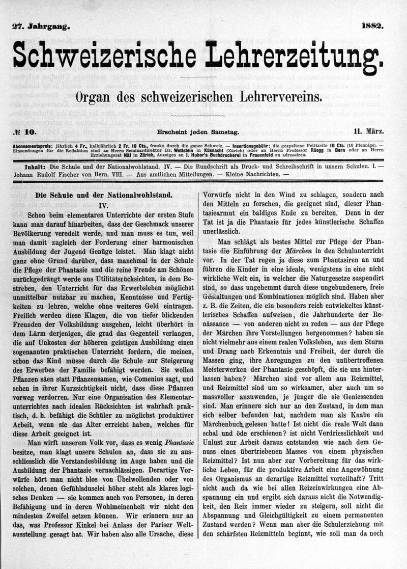 Buchumschlag - Heft 10