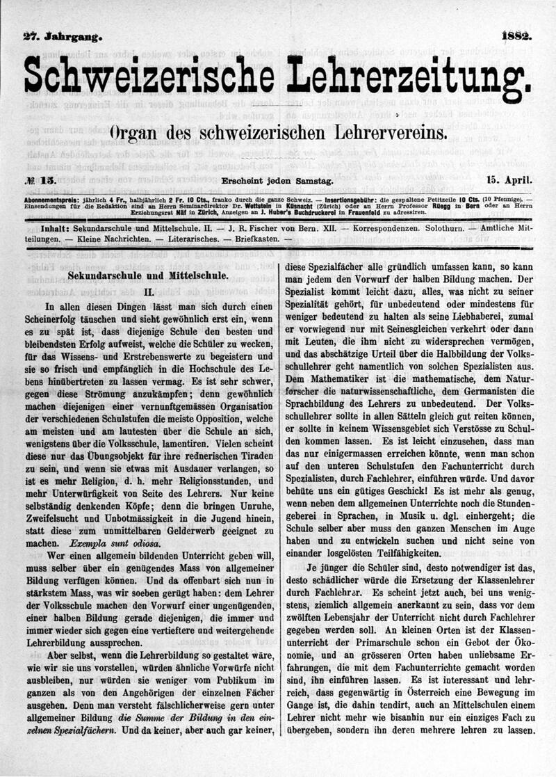 Buchumschlag - Heft 15