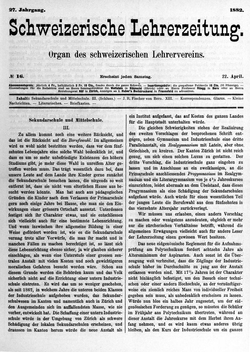 Buchumschlag - Heft 16