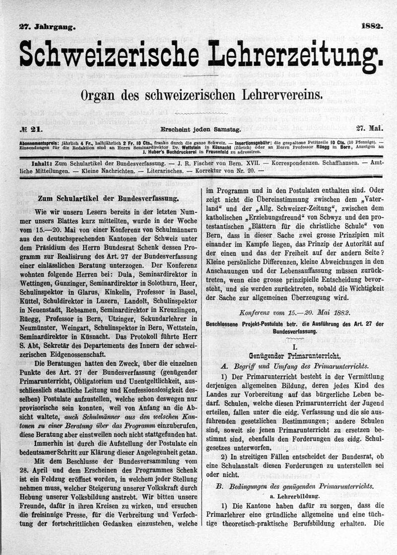 Buchumschlag - Heft 21