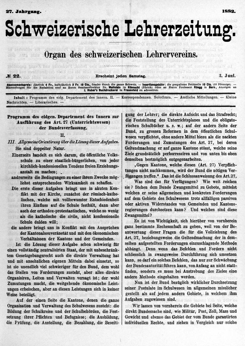 Buchumschlag - Heft 22