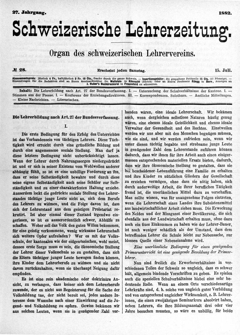 Buchumschlag - Heft 28