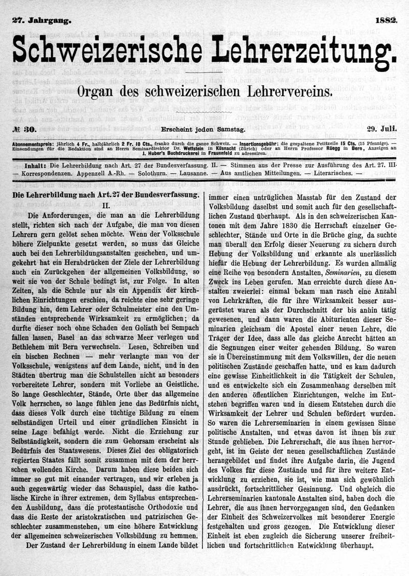 Buchumschlag - Heft 30
