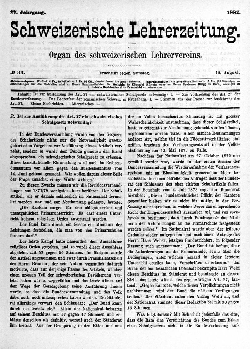 Buchumschlag - Heft 33