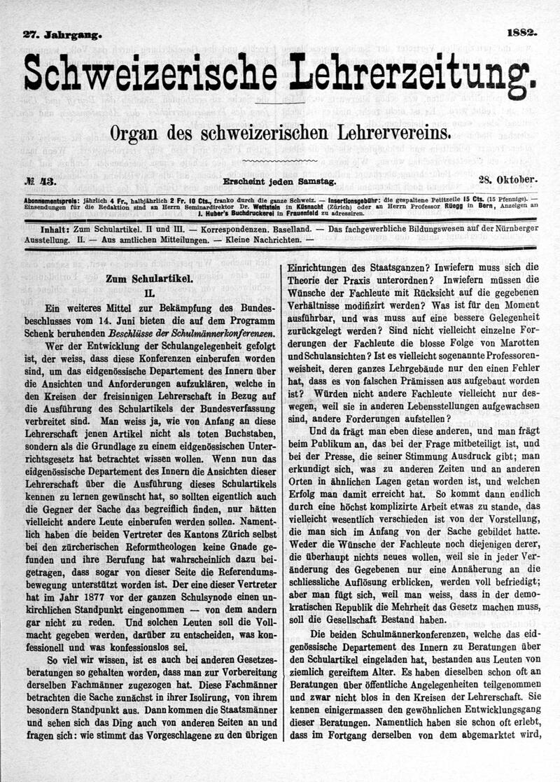 Buchumschlag - Heft 43