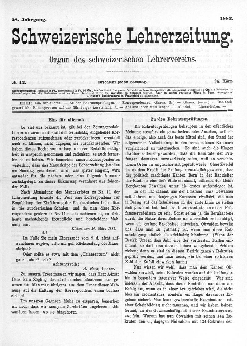 Buchumschlag - Heft 12