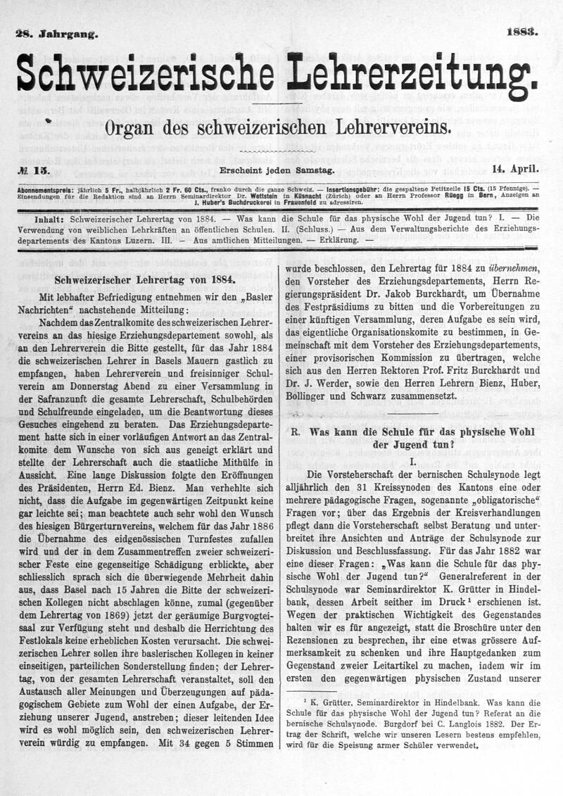Buchumschlag - Heft 15
