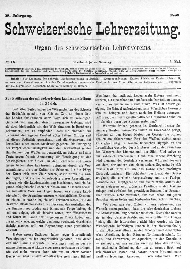 Buchumschlag - Heft 18
